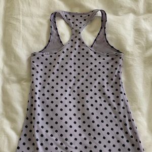 Lululemon Puple Polkadot tank